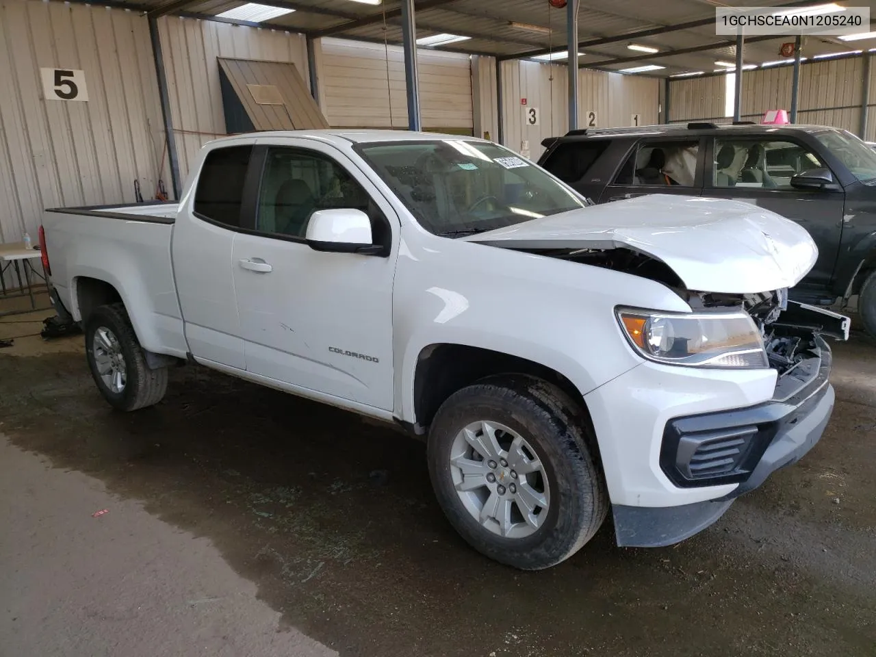 2022 Chevrolet Colorado Lt VIN: 1GCHSCEA0N1205240 Lot: 75645684