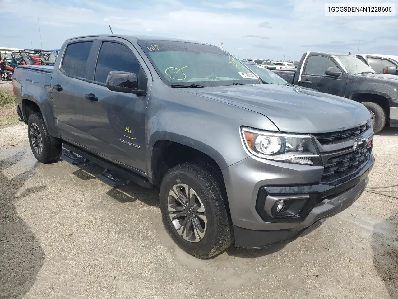 2022 Chevrolet Colorado Z71 VIN: 1GCGSDEN4N1228606 Lot: 75720034