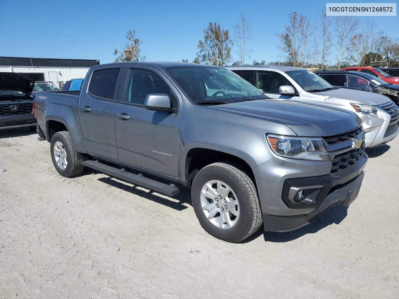 2022 Chevrolet Colorado Lt VIN: 1GCGTCEN5N1268572 Lot: 75885324