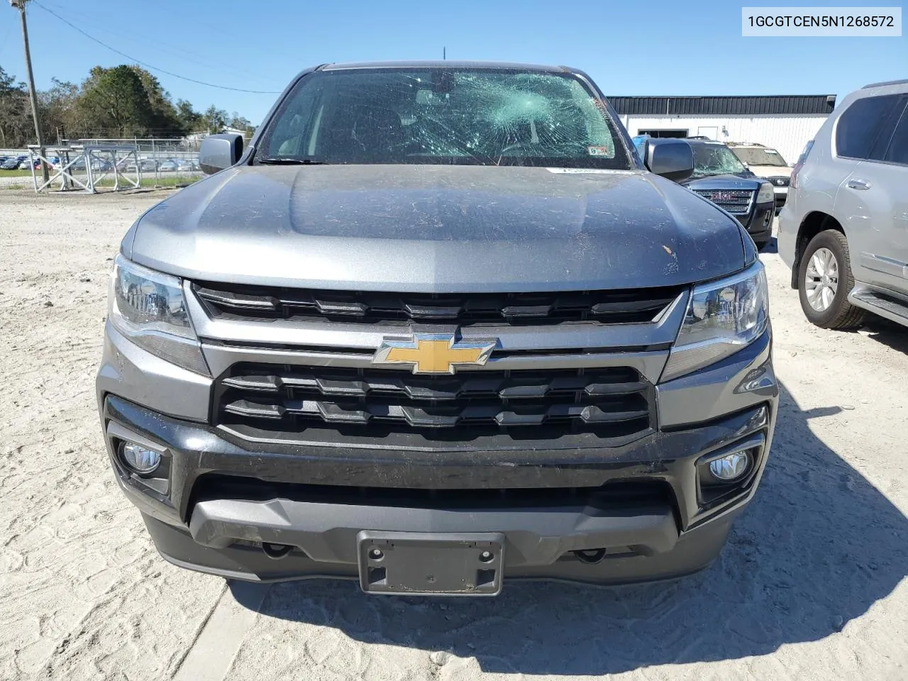 2022 Chevrolet Colorado Lt VIN: 1GCGTCEN5N1268572 Lot: 75885324