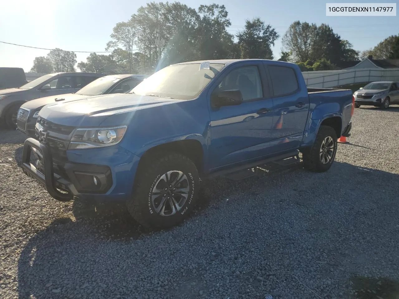 2022 Chevrolet Colorado Z71 VIN: 1GCGTDENXN1147977 Lot: 75995264