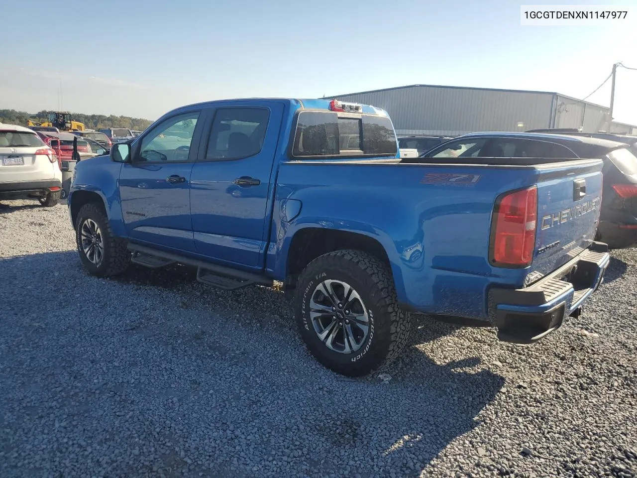 2022 Chevrolet Colorado Z71 VIN: 1GCGTDENXN1147977 Lot: 75995264