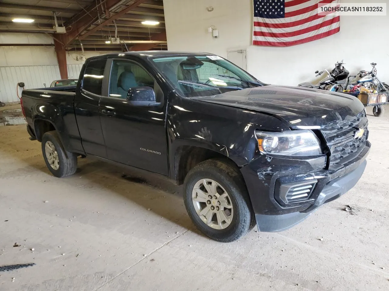 2022 Chevrolet Colorado Lt VIN: 1GCHSCEA5N1183252 Lot: 75997384