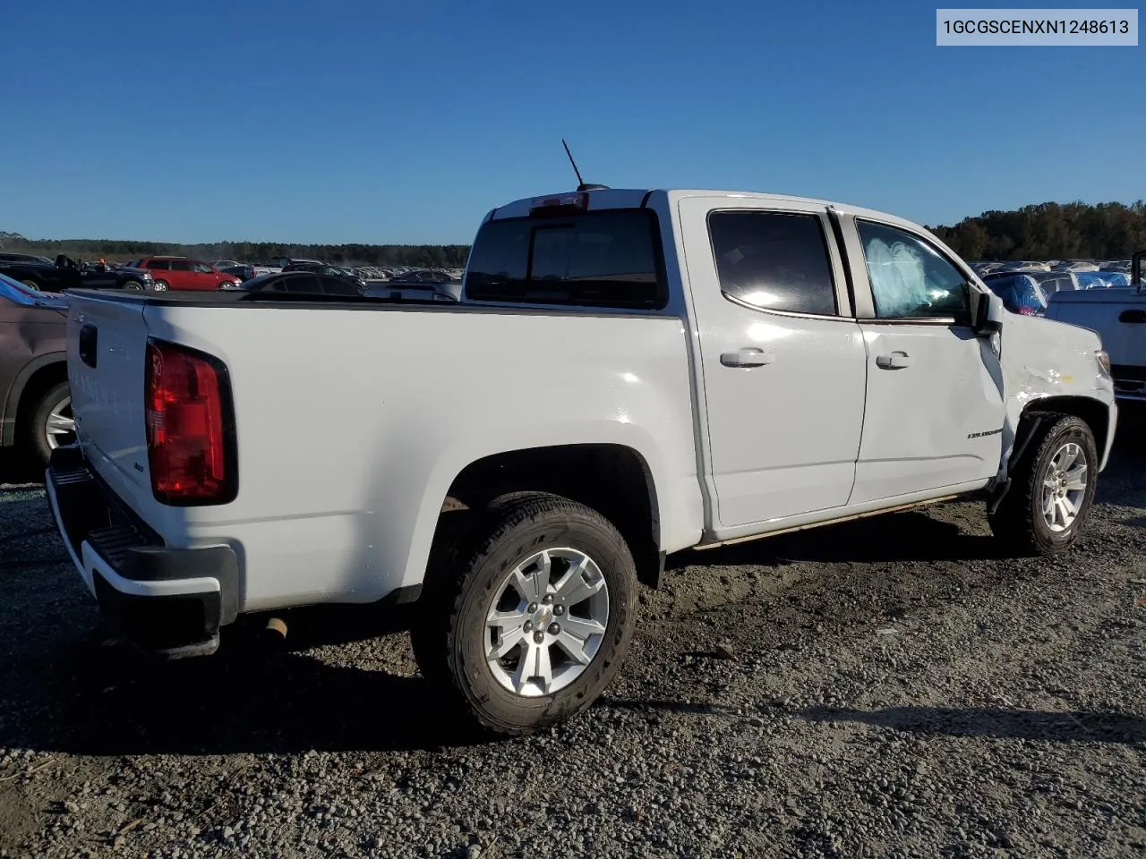 1GCGSCENXN1248613 2022 Chevrolet Colorado Lt