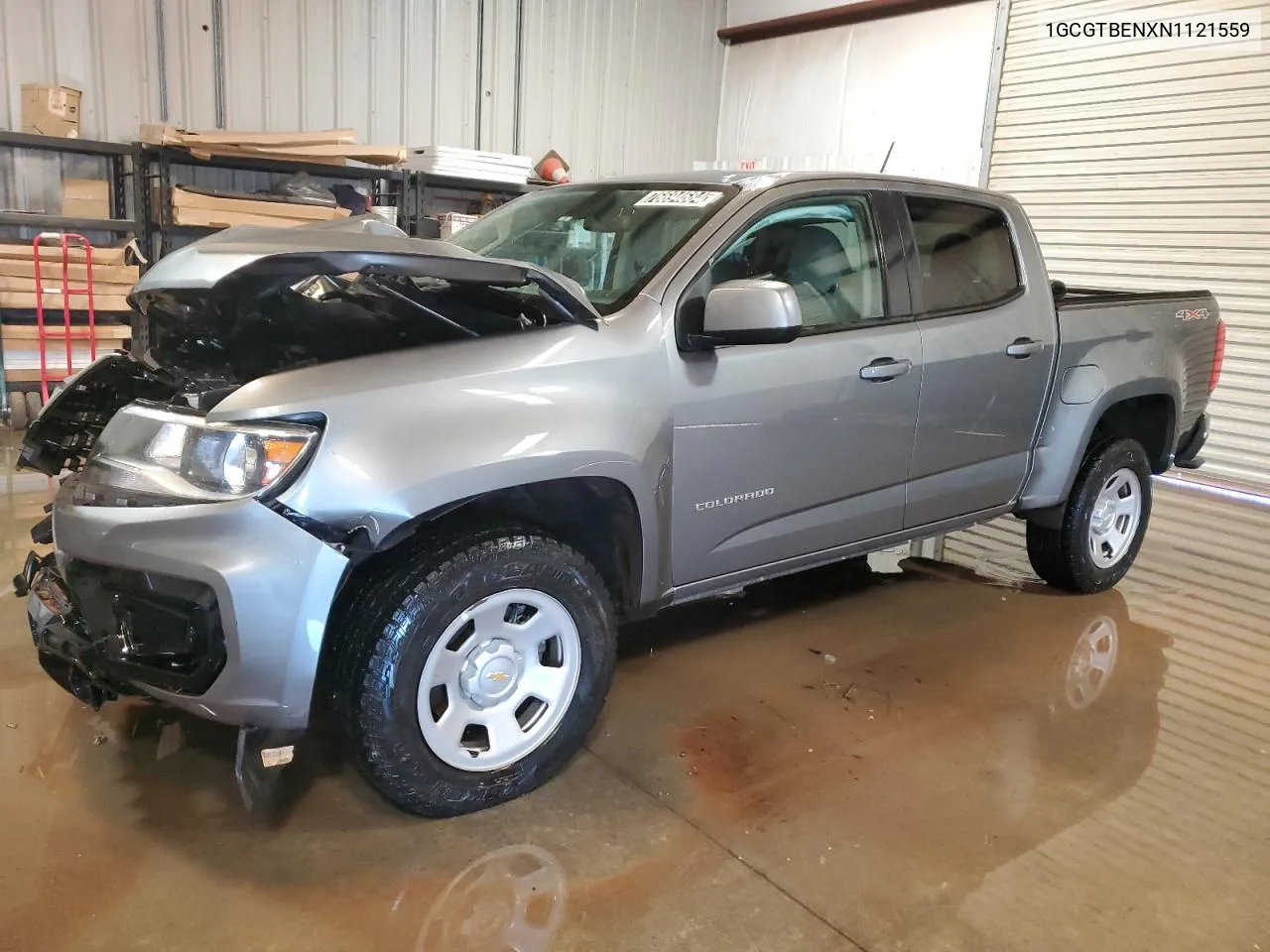 2022 Chevrolet Colorado VIN: 1GCGTBENXN1121559 Lot: 76694684