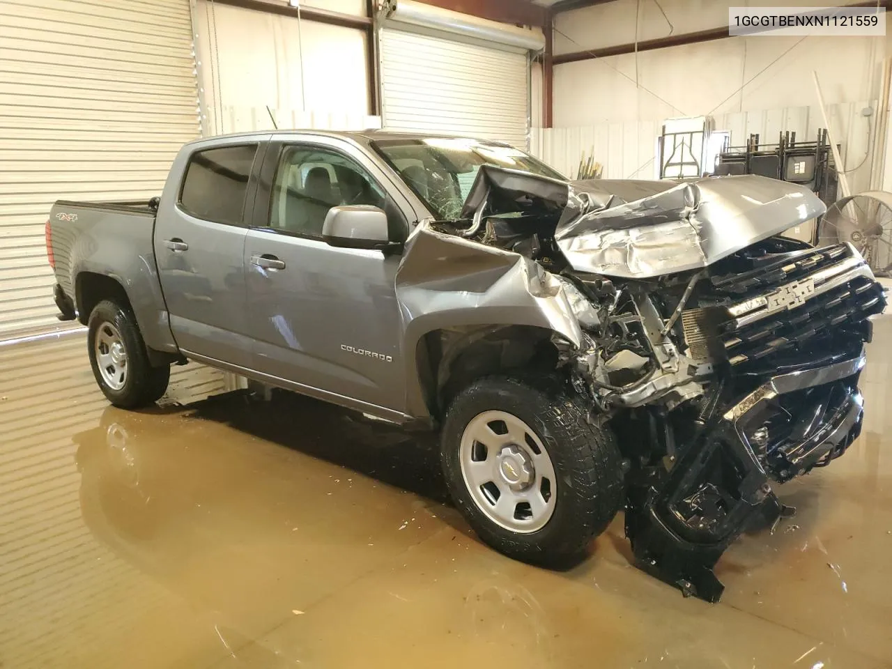 2022 Chevrolet Colorado VIN: 1GCGTBENXN1121559 Lot: 76694684