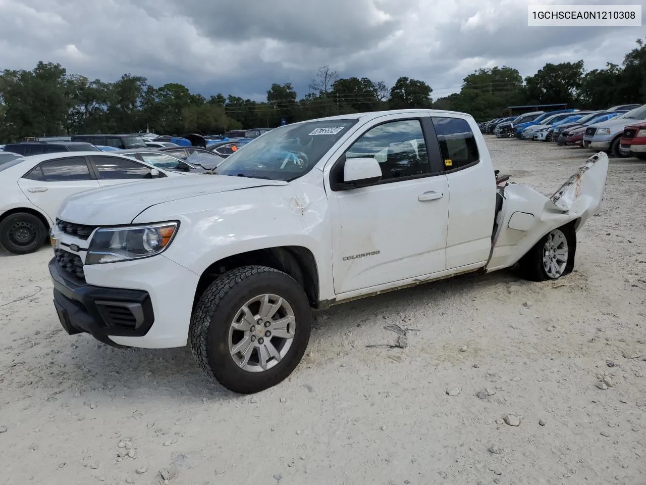 2022 Chevrolet Colorado Lt VIN: 1GCHSCEA0N1210308 Lot: 76735584