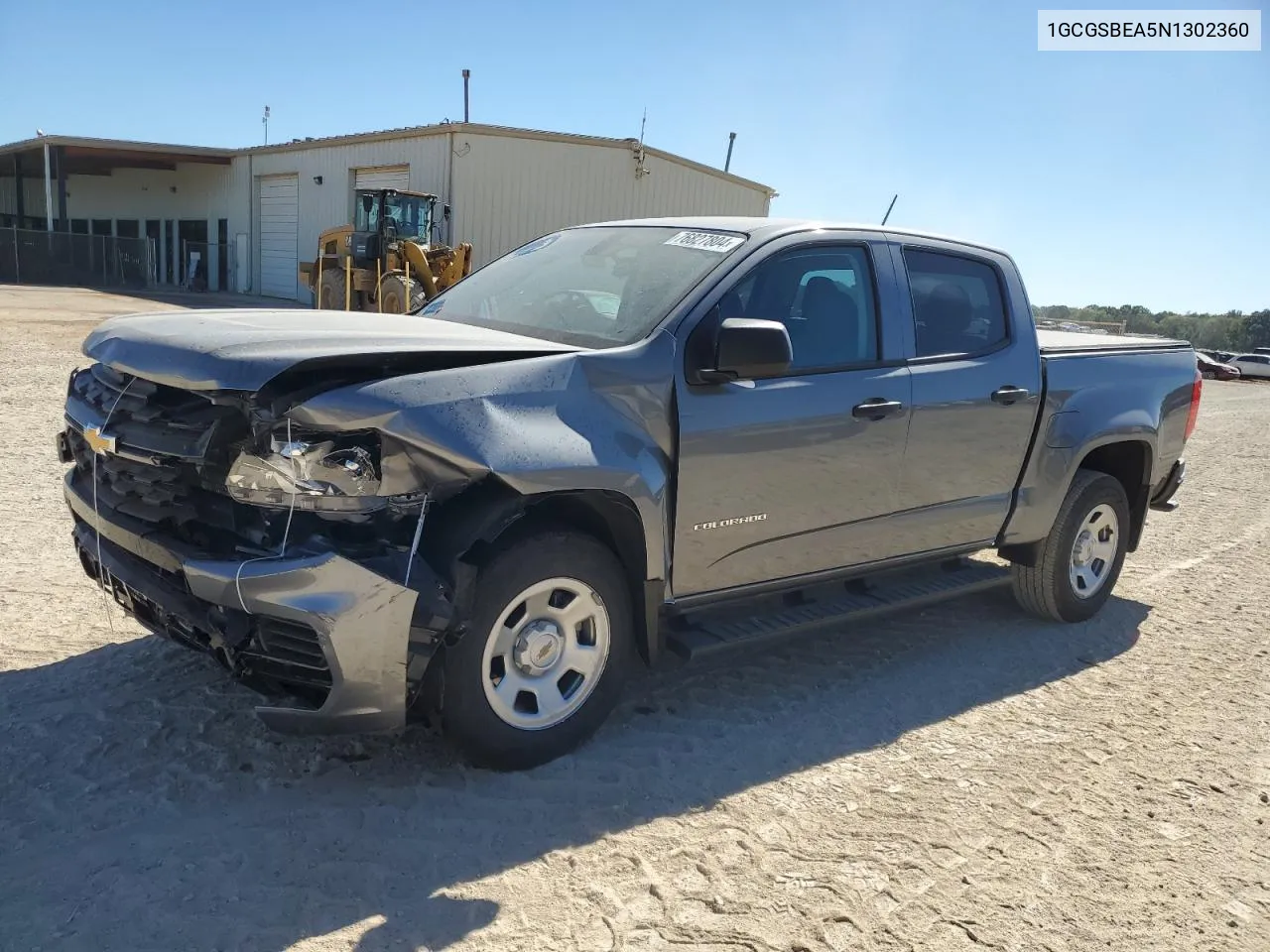 2022 Chevrolet Colorado VIN: 1GCGSBEA5N1302360 Lot: 76827804