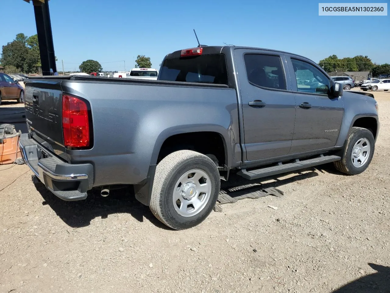 2022 Chevrolet Colorado VIN: 1GCGSBEA5N1302360 Lot: 76827804