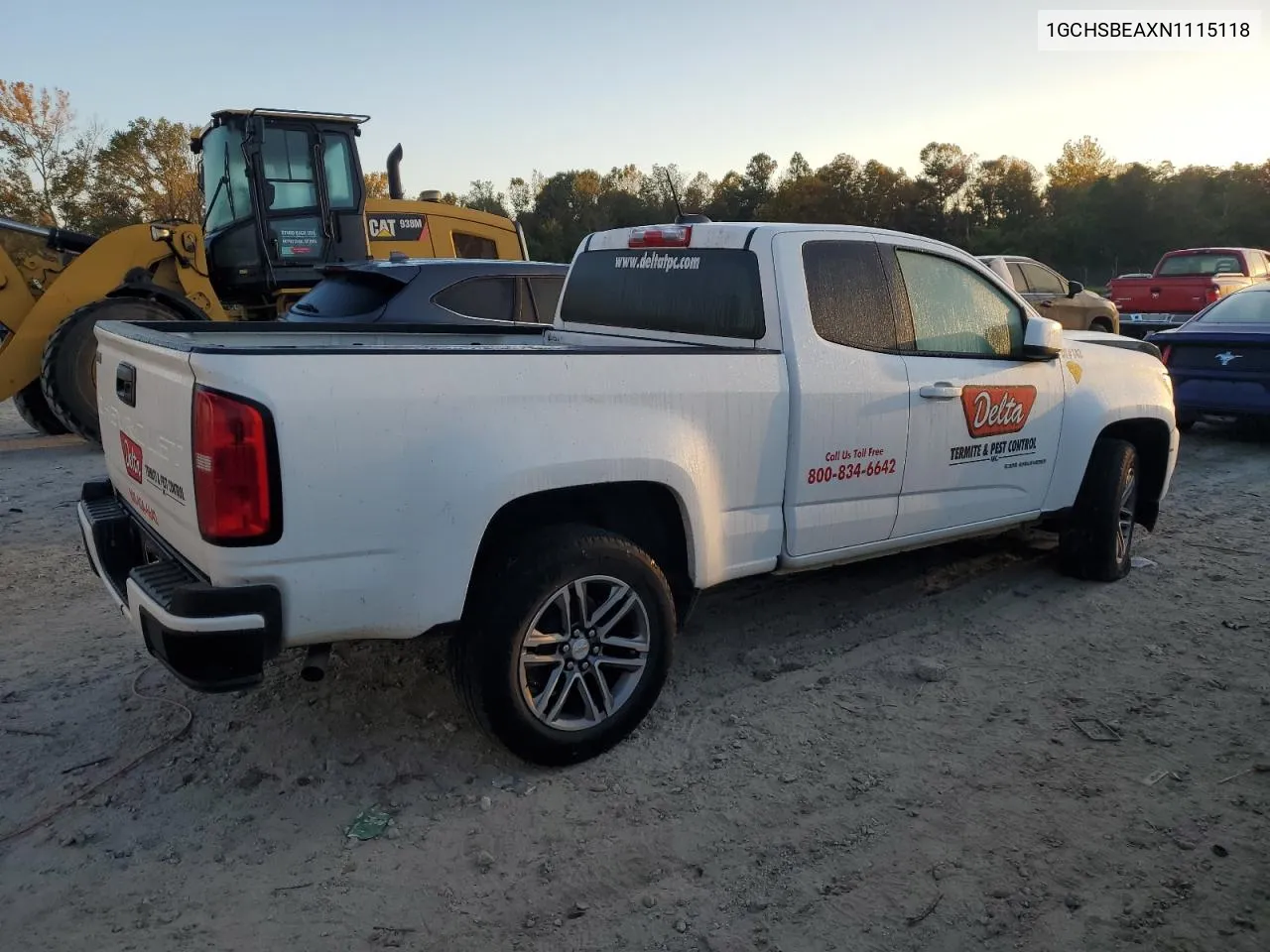 2022 Chevrolet Colorado VIN: 1GCHSBEAXN1115118 Lot: 77033924