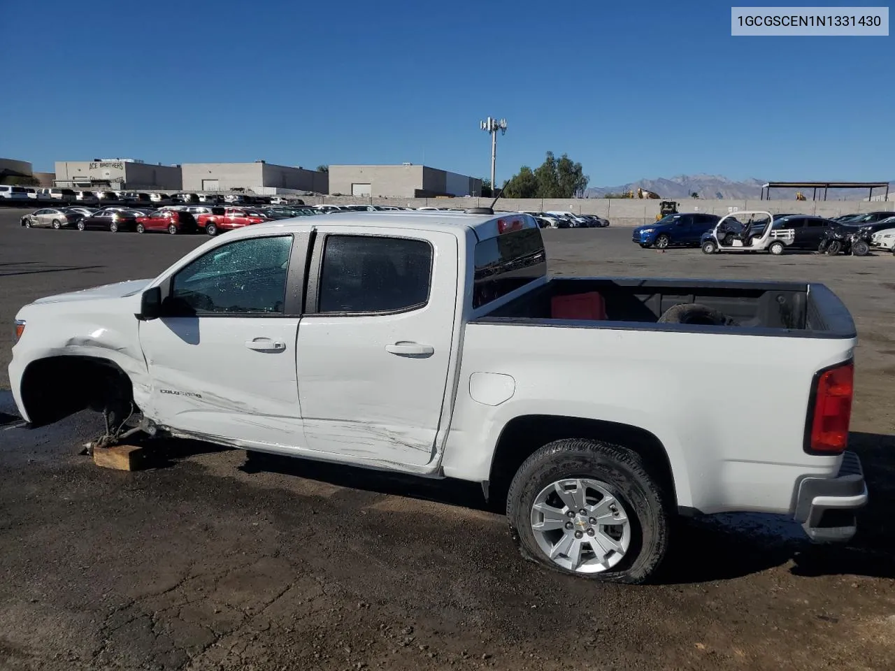 2022 Chevrolet Colorado Lt VIN: 1GCGSCEN1N1331430 Lot: 77394044