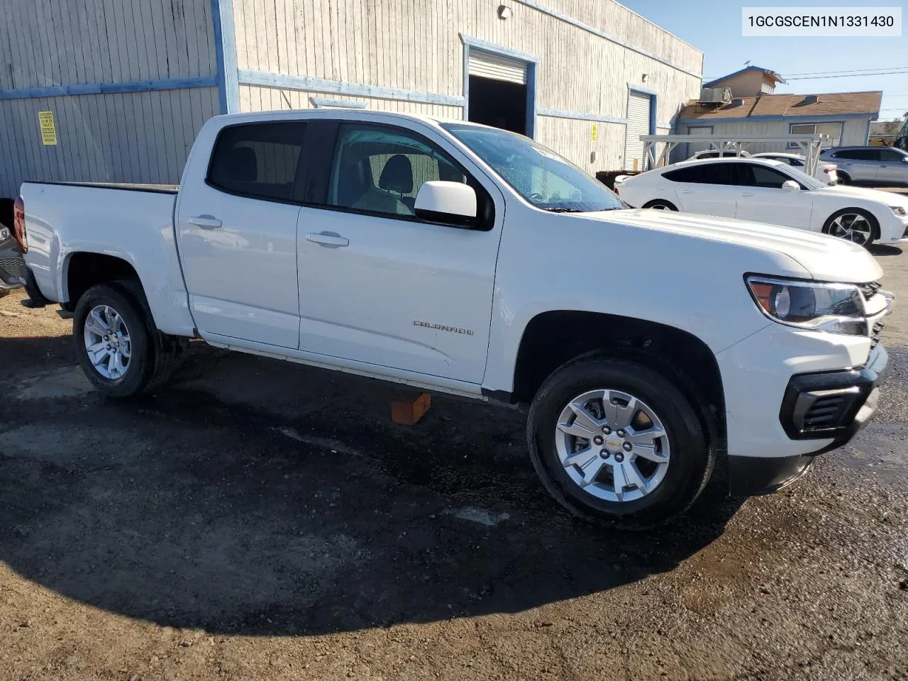 2022 Chevrolet Colorado Lt VIN: 1GCGSCEN1N1331430 Lot: 77394044