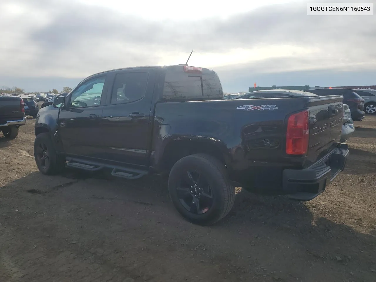 2022 Chevrolet Colorado Lt VIN: 1GCGTCEN6N1160543 Lot: 77438544