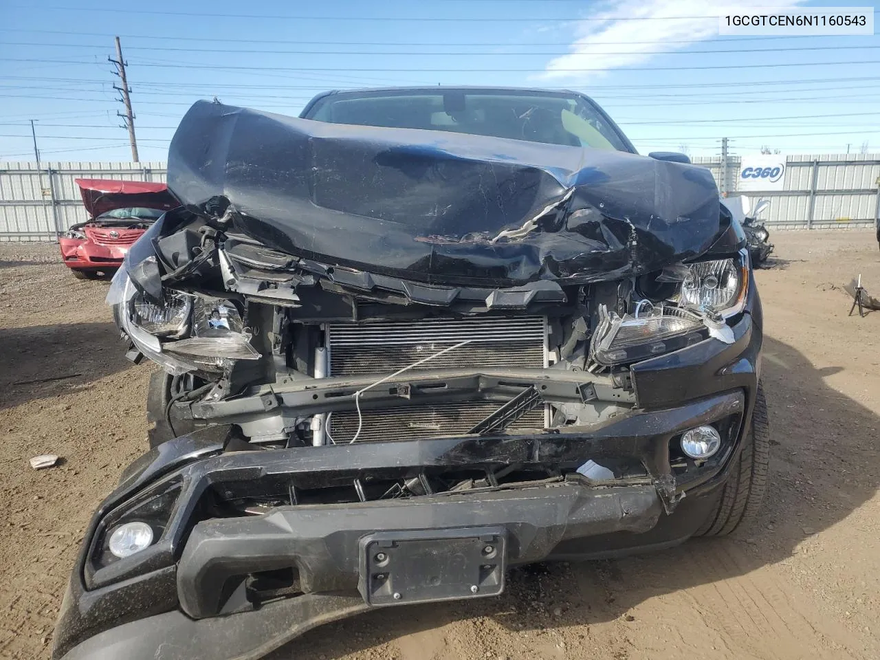 2022 Chevrolet Colorado Lt VIN: 1GCGTCEN6N1160543 Lot: 77438544