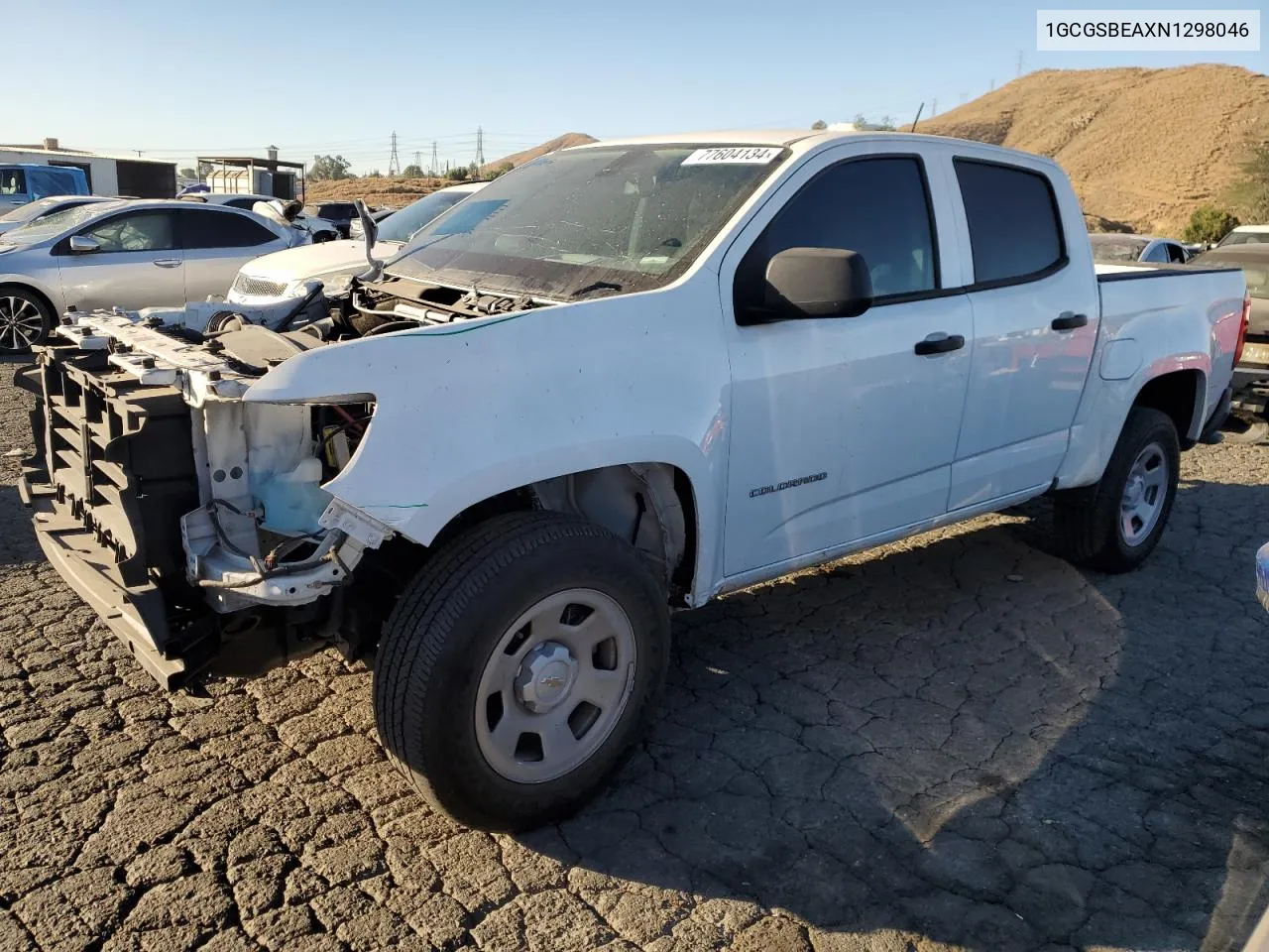 2022 Chevrolet Colorado VIN: 1GCGSBEAXN1298046 Lot: 77604134