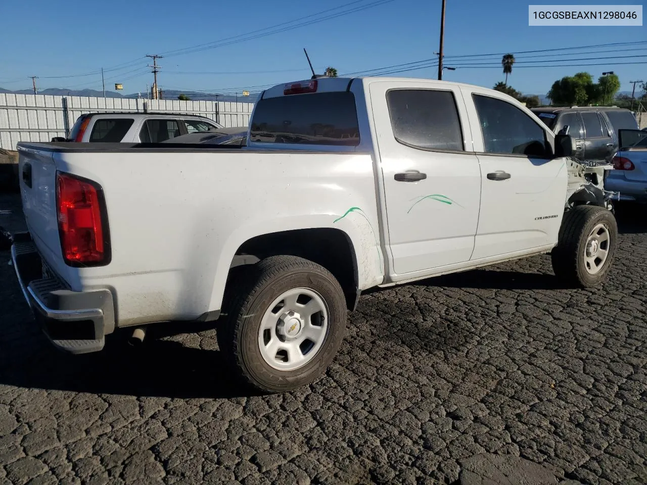 2022 Chevrolet Colorado VIN: 1GCGSBEAXN1298046 Lot: 77604134