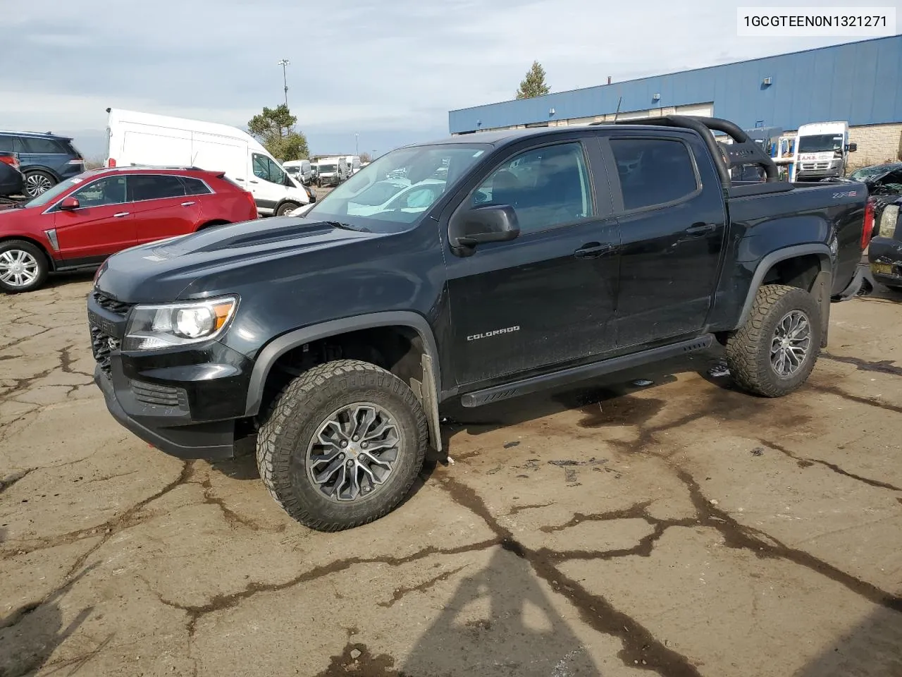 2022 Chevrolet Colorado Zr2 VIN: 1GCGTEEN0N1321271 Lot: 77709064