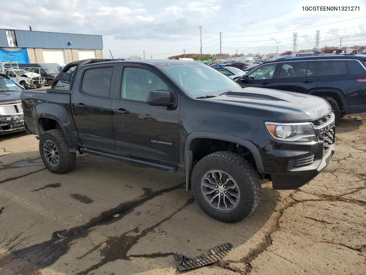 2022 Chevrolet Colorado Zr2 VIN: 1GCGTEEN0N1321271 Lot: 77709064