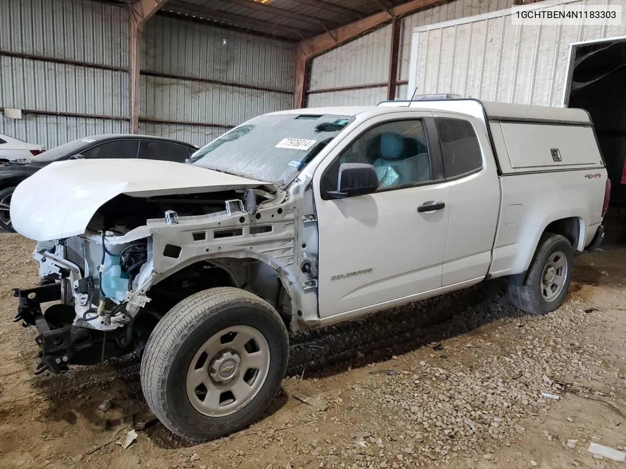 2022 Chevrolet Colorado VIN: 1GCHTBEN4N1183303 Lot: 77976014