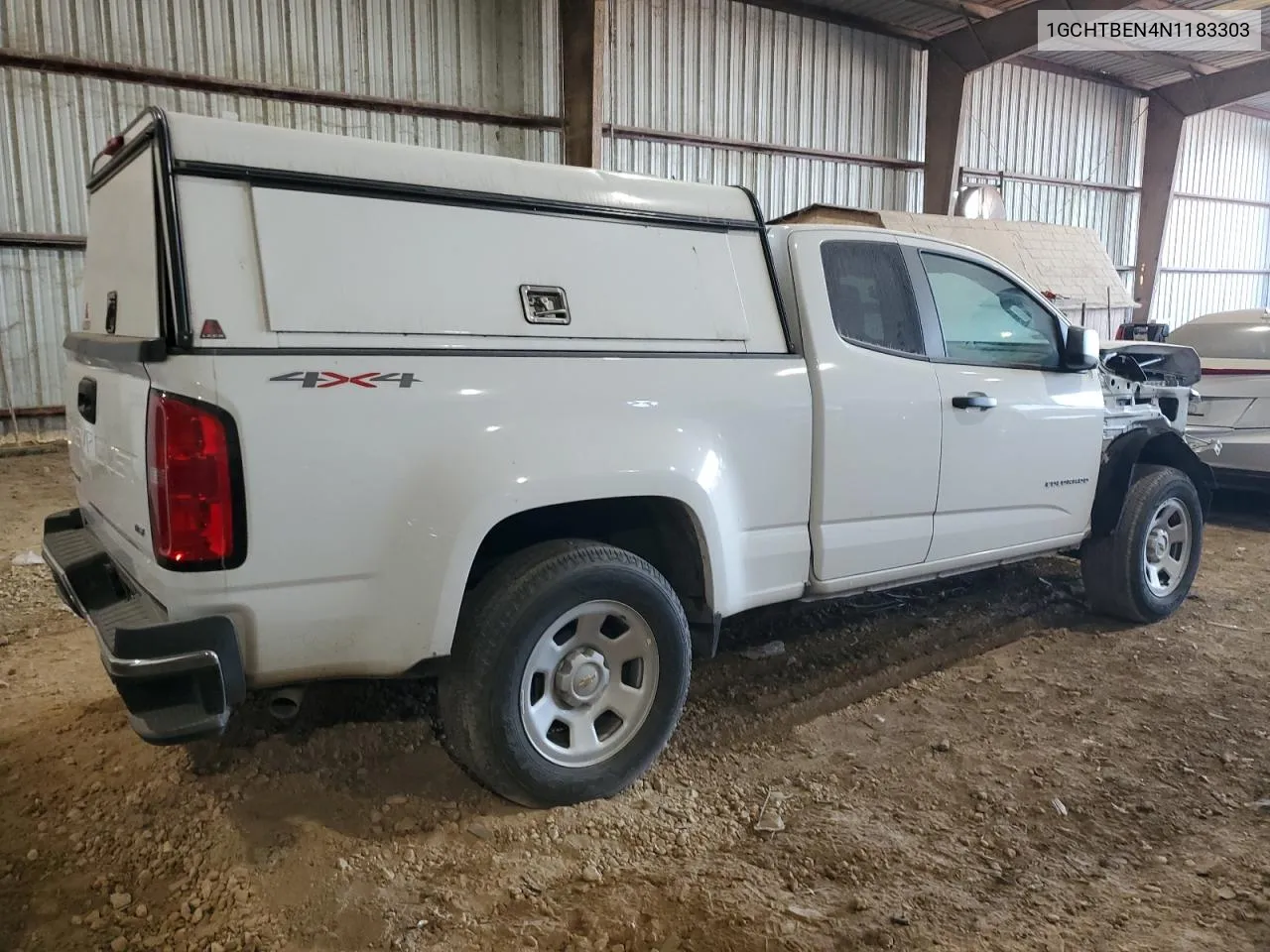 2022 Chevrolet Colorado VIN: 1GCHTBEN4N1183303 Lot: 77976014