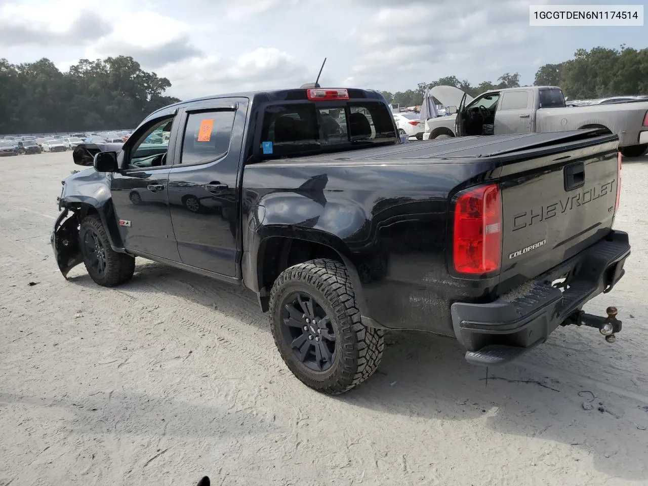 2022 Chevrolet Colorado Z71 VIN: 1GCGTDEN6N1174514 Lot: 78082754