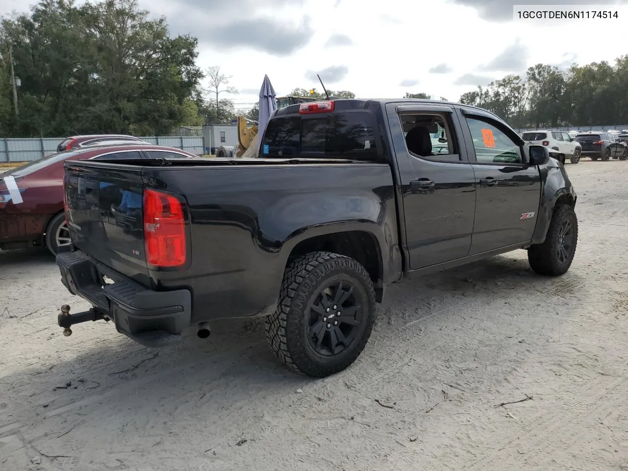 2022 Chevrolet Colorado Z71 VIN: 1GCGTDEN6N1174514 Lot: 78082754