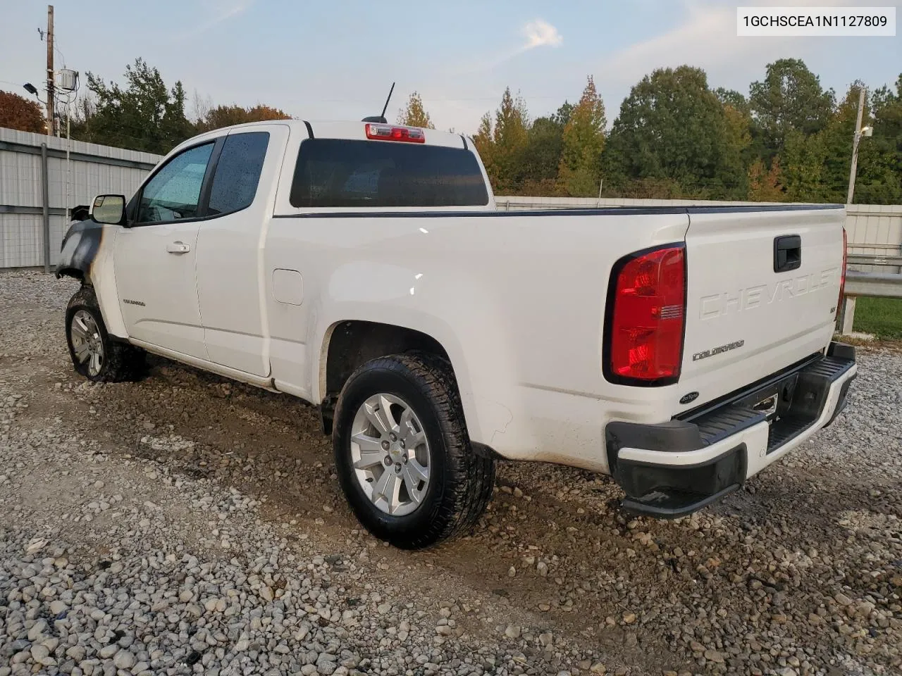 2022 Chevrolet Colorado Lt VIN: 1GCHSCEA1N1127809 Lot: 78210554