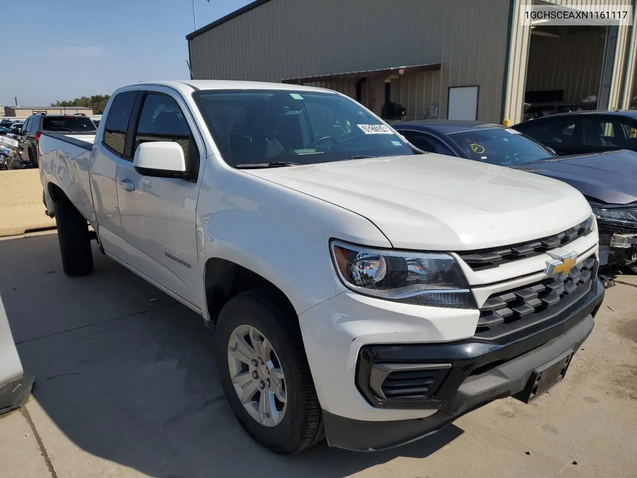 2022 Chevrolet Colorado Lt VIN: 1GCHSCEAXN1161117 Lot: 78211374