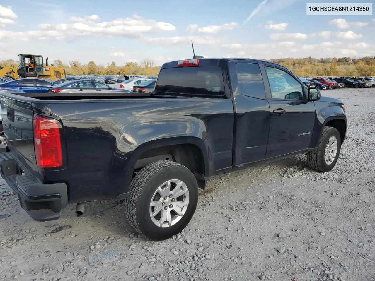 2022 Chevrolet Colorado Lt VIN: 1GCHSCEA8N1214350 Lot: 78211754