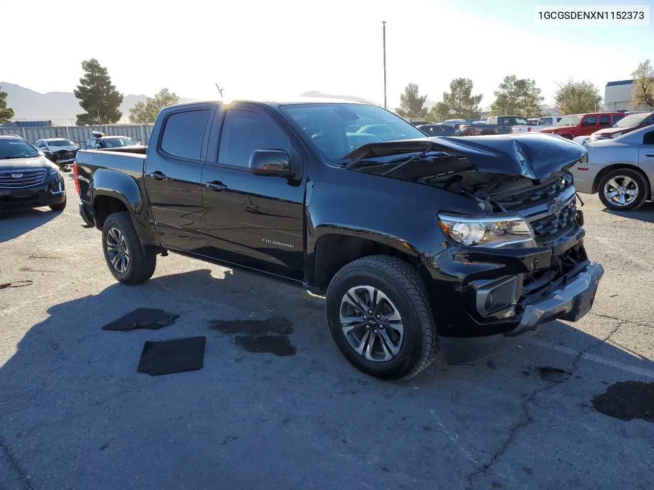 2022 Chevrolet Colorado Z71 VIN: 1GCGSDENXN1152373 Lot: 78720664