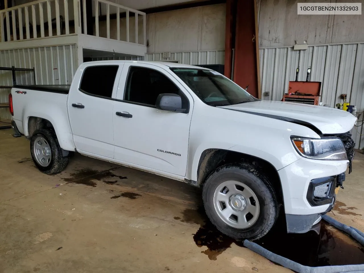 2022 Chevrolet Colorado VIN: 1GCGTBEN2N1332903 Lot: 79229174