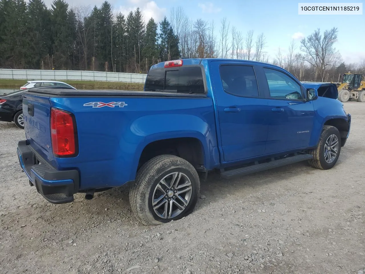 2022 Chevrolet Colorado Lt VIN: 1GCGTCEN1N1185219 Lot: 79320734