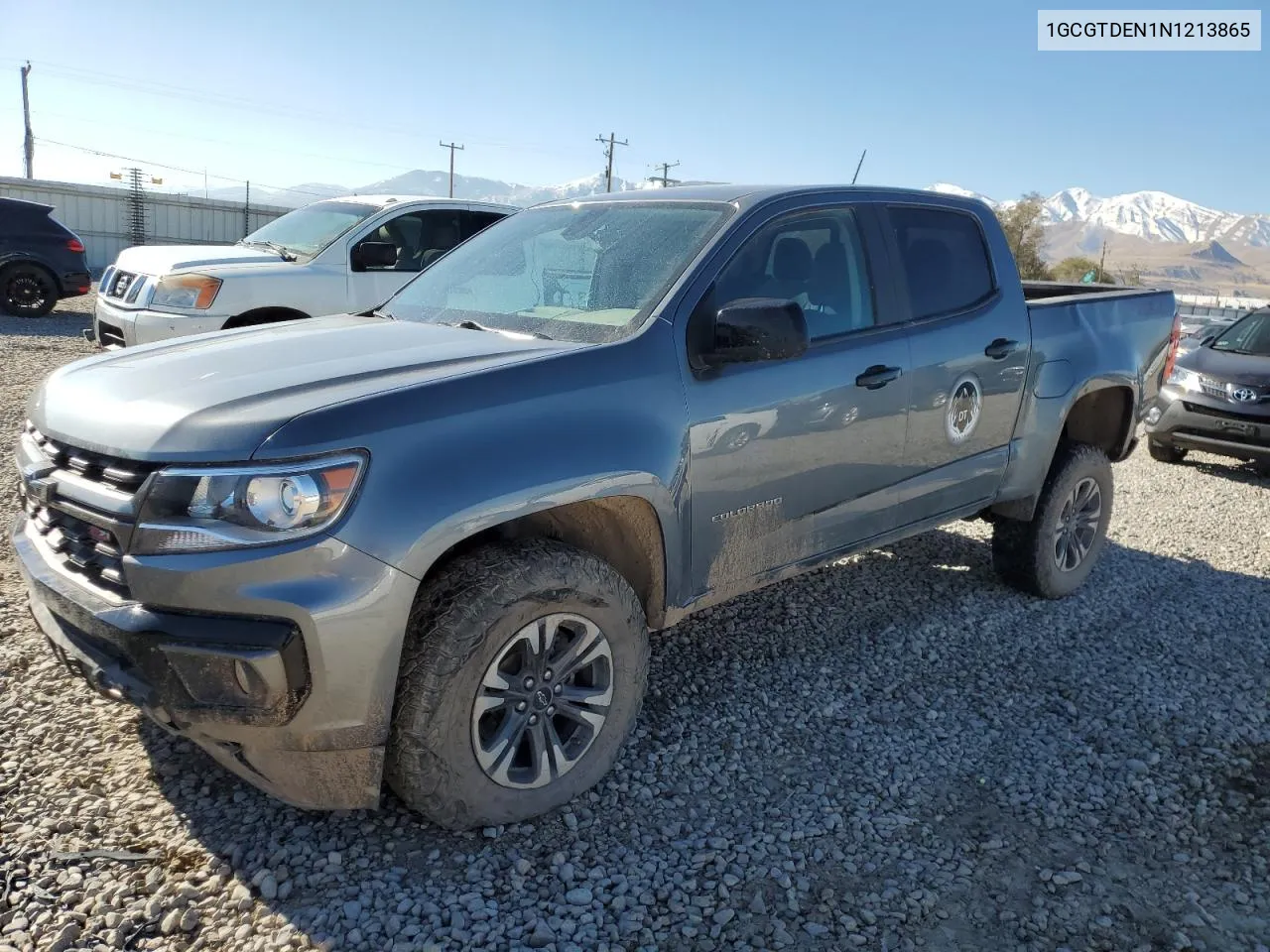 2022 Chevrolet Colorado Z71 VIN: 1GCGTDEN1N1213865 Lot: 79322624