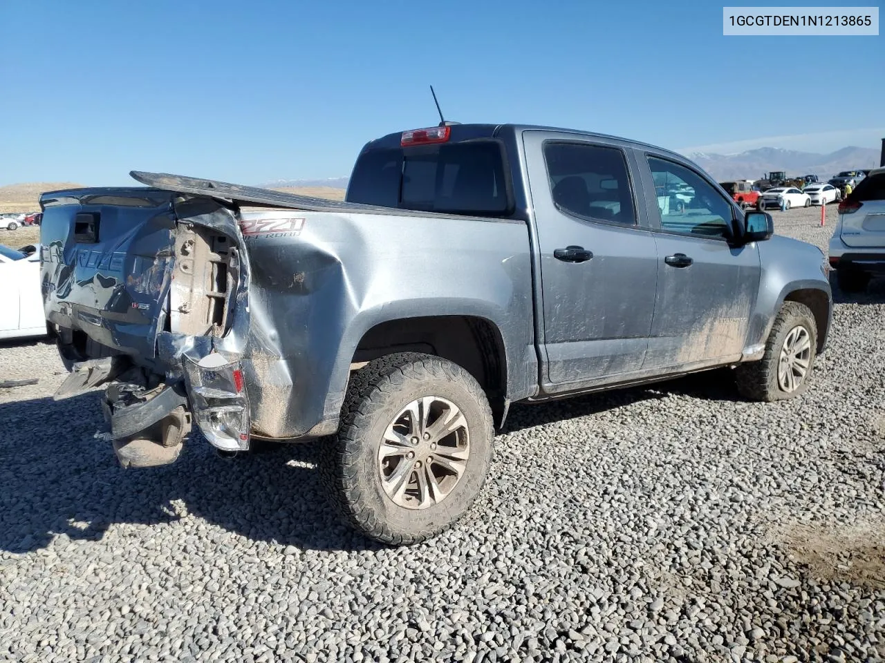 2022 Chevrolet Colorado Z71 VIN: 1GCGTDEN1N1213865 Lot: 79322624