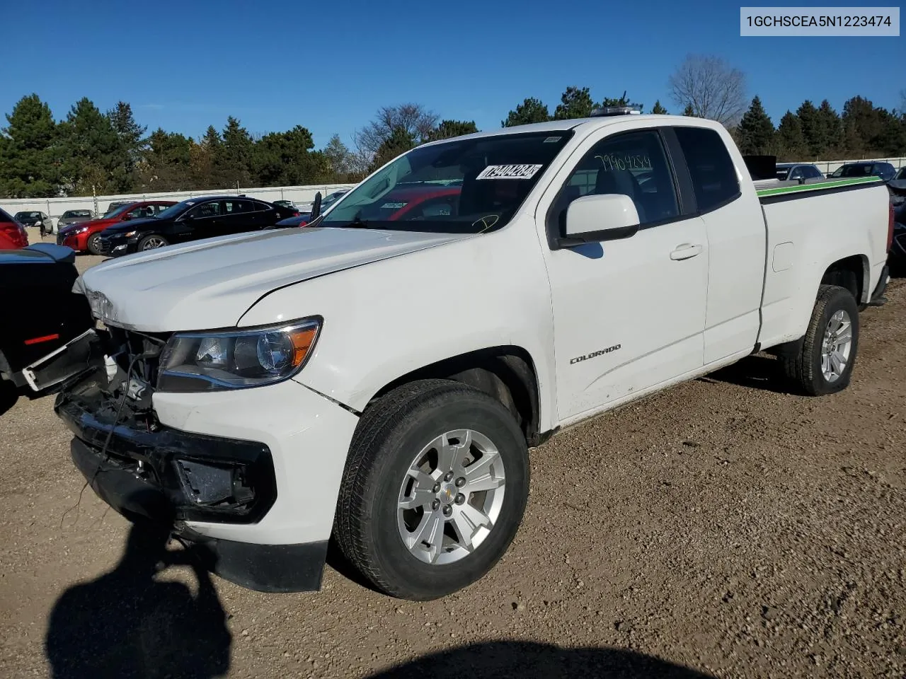 2022 Chevrolet Colorado Lt VIN: 1GCHSCEA5N1223474 Lot: 79404284