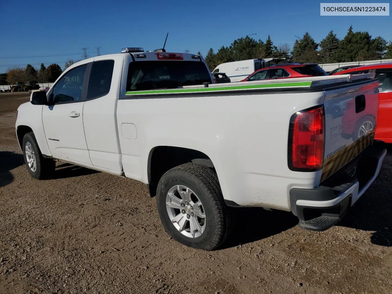 2022 Chevrolet Colorado Lt VIN: 1GCHSCEA5N1223474 Lot: 79404284