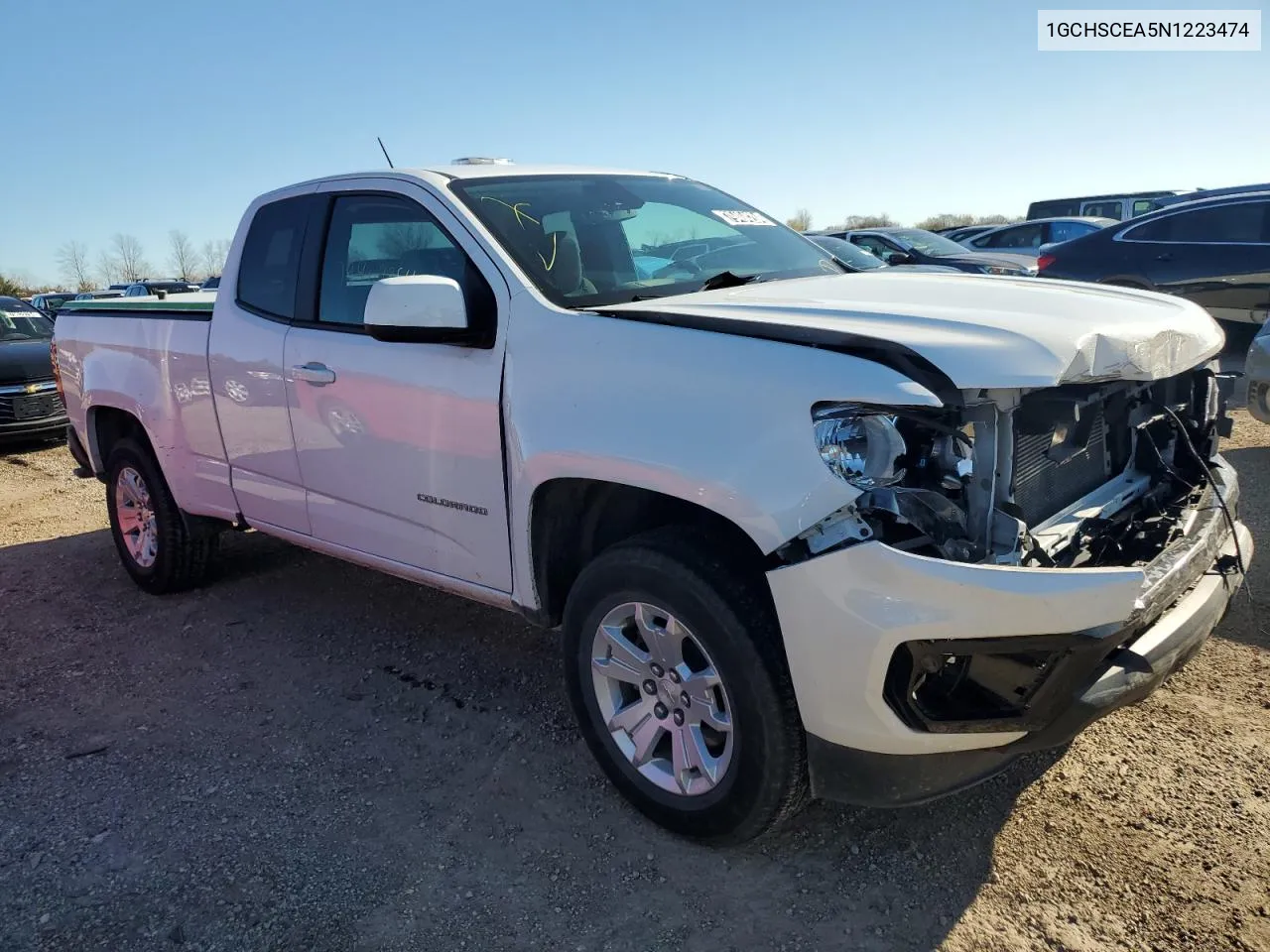 2022 Chevrolet Colorado Lt VIN: 1GCHSCEA5N1223474 Lot: 79404284