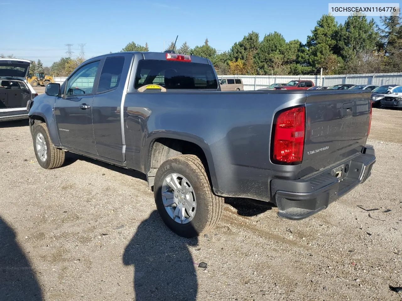 2022 Chevrolet Colorado Lt VIN: 1GCHSCEAXN1164776 Lot: 79731094