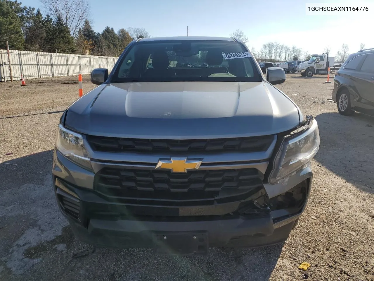 2022 Chevrolet Colorado Lt VIN: 1GCHSCEAXN1164776 Lot: 79731094