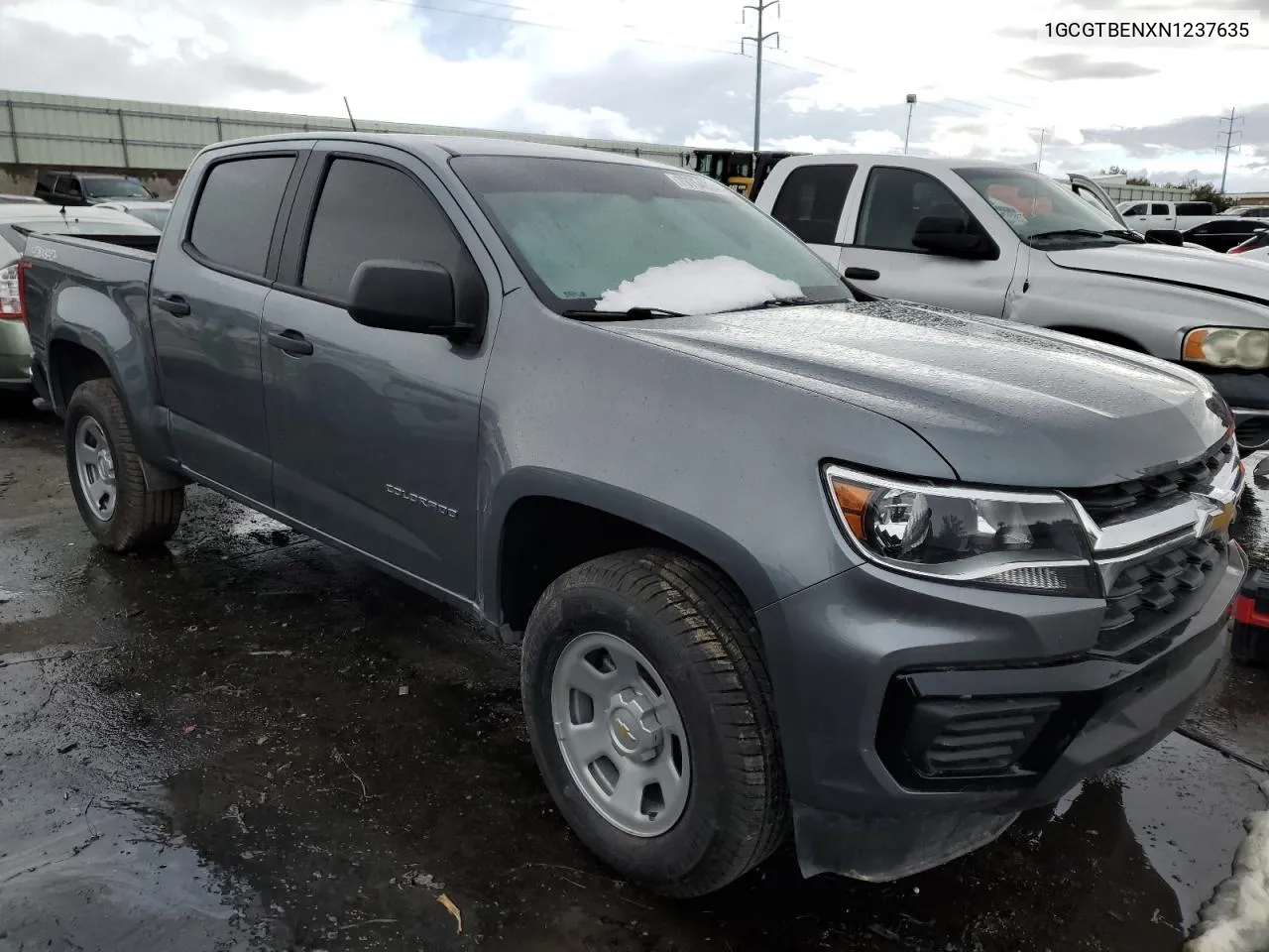 2022 Chevrolet Colorado VIN: 1GCGTBENXN1237635 Lot: 79754834