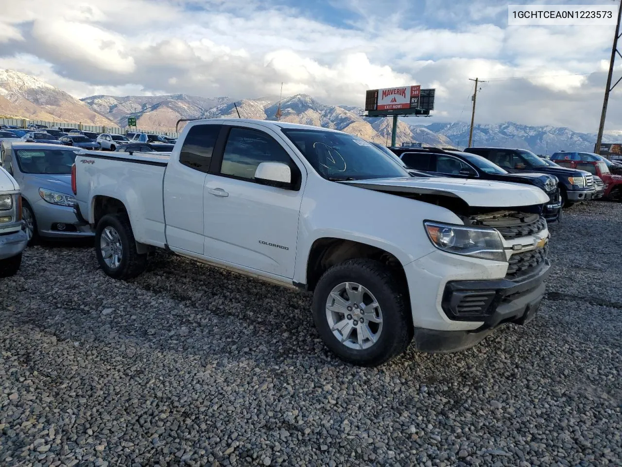 2022 Chevrolet Colorado Lt VIN: 1GCHTCEA0N1223573 Lot: 79946564