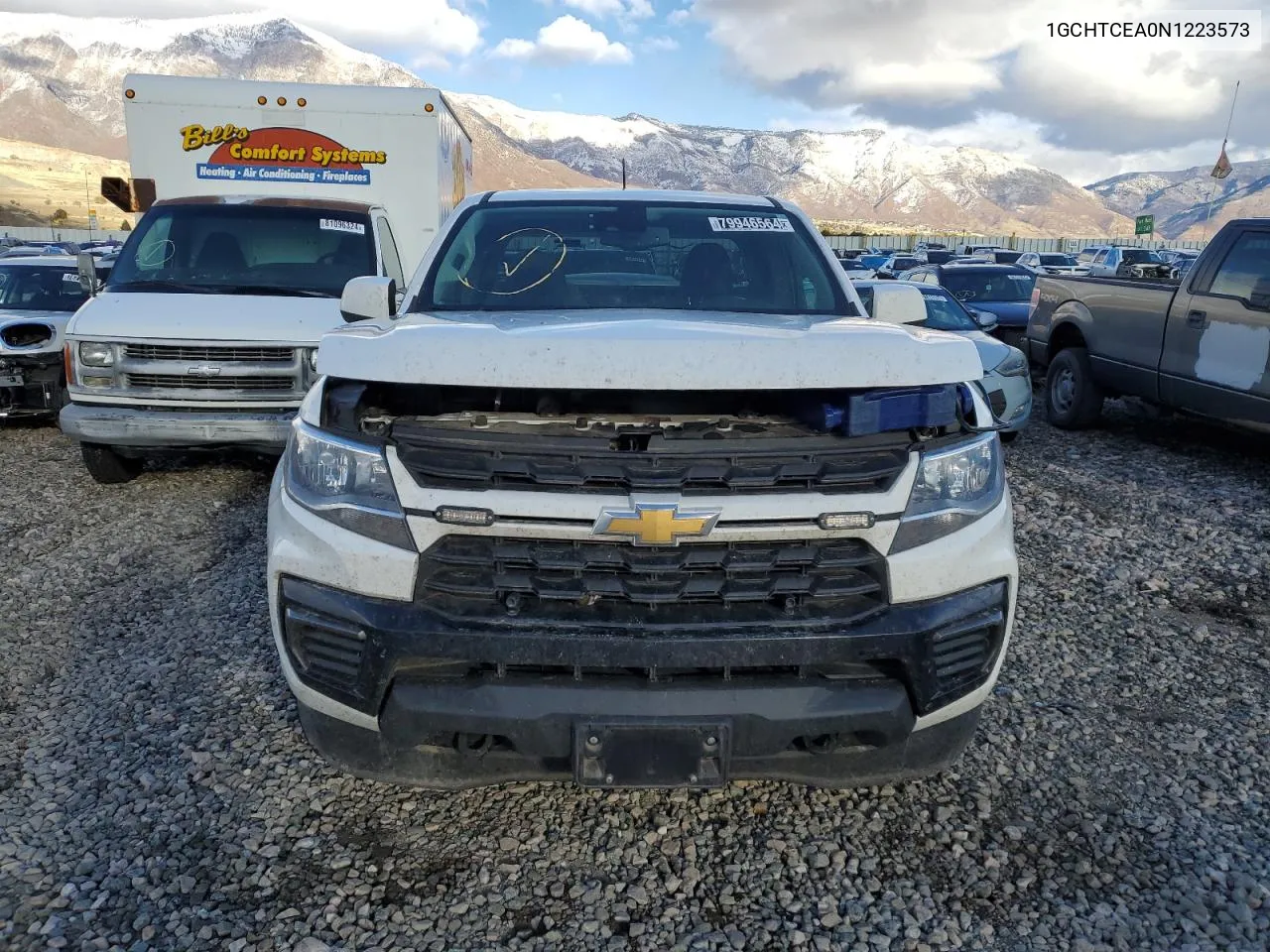 2022 Chevrolet Colorado Lt VIN: 1GCHTCEA0N1223573 Lot: 79946564