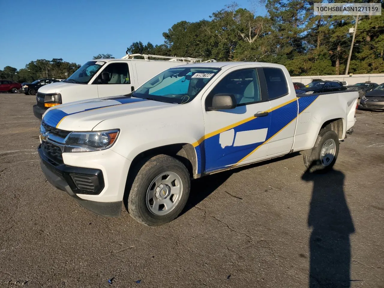 2022 Chevrolet Colorado VIN: 1GCHSBEA3N1271159 Lot: 79947144