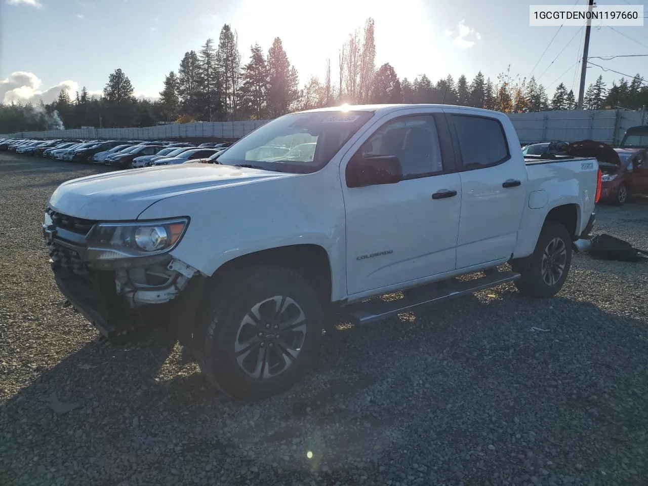 2022 Chevrolet Colorado Z71 VIN: 1GCGTDEN0N1197660 Lot: 80378394