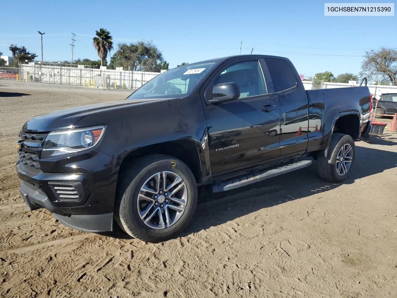 2022 Chevrolet Colorado VIN: 1GCHSBEN7N1215390 Lot: 80578464