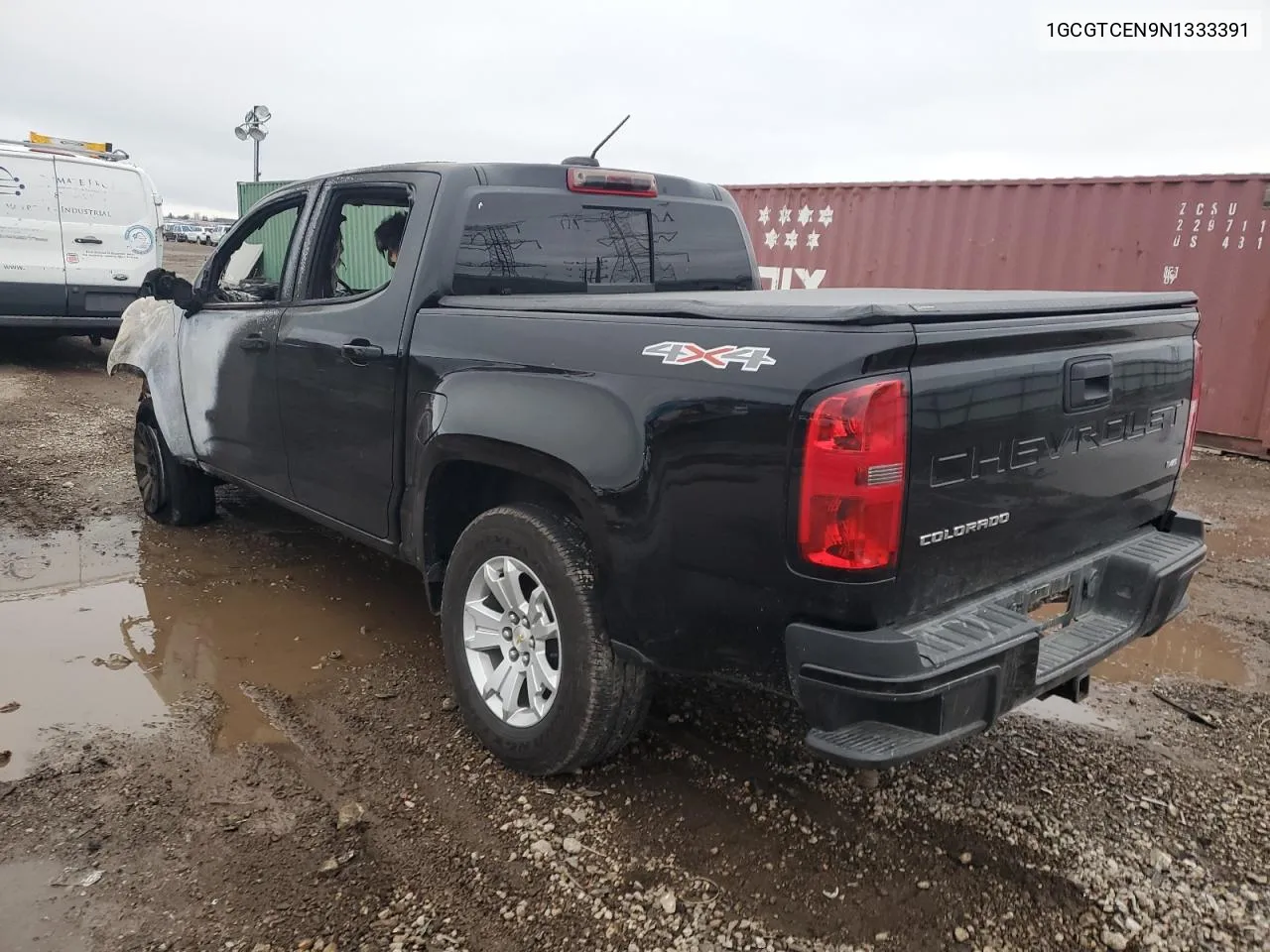 2022 Chevrolet Colorado Lt VIN: 1GCGTCEN9N1333391 Lot: 80749154