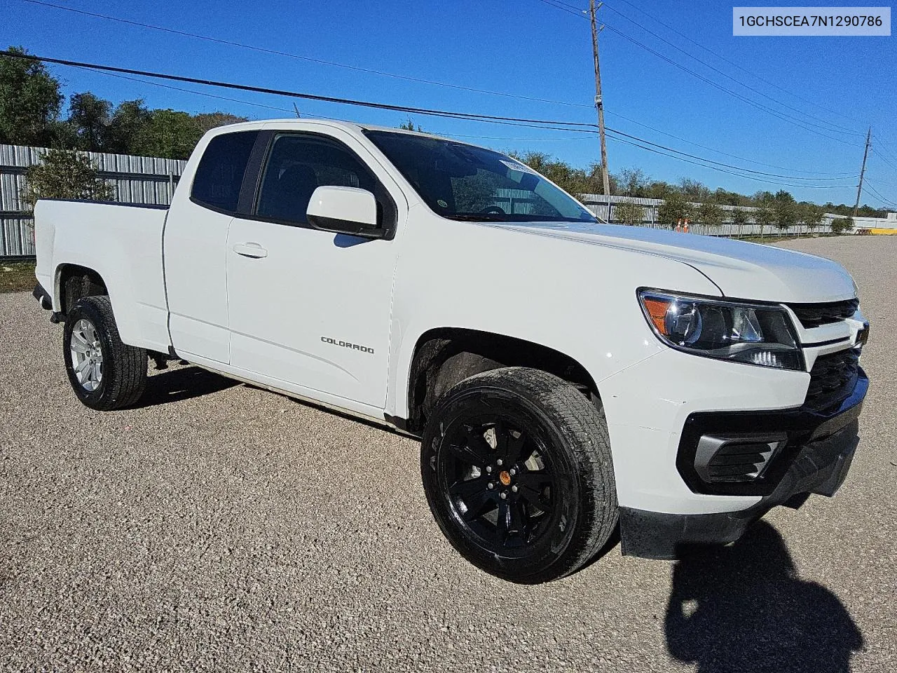 2022 Chevrolet Colorado Lt VIN: 1GCHSCEA7N1290786 Lot: 80752384