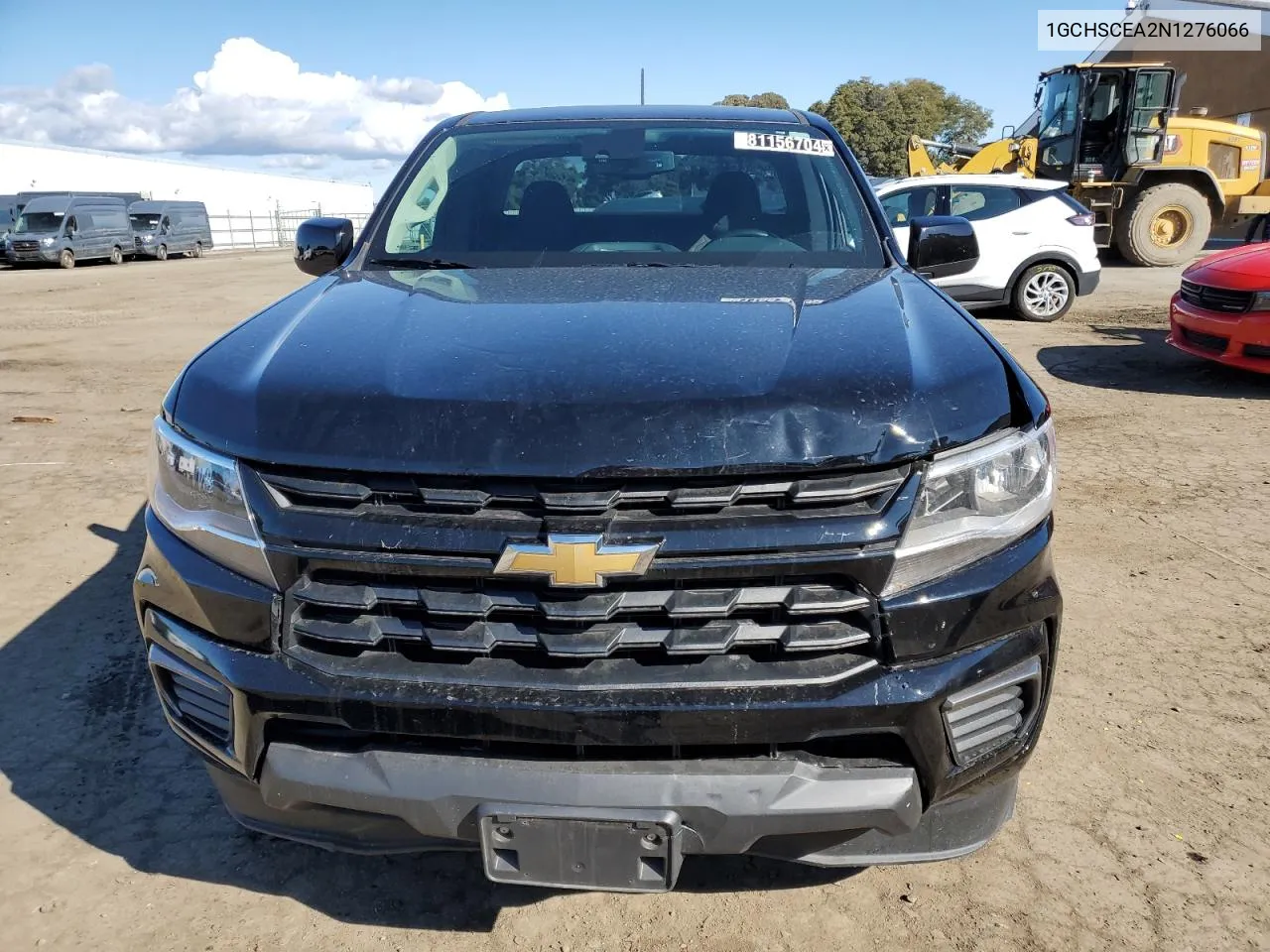 2022 Chevrolet Colorado Lt VIN: 1GCHSCEA2N1276066 Lot: 81156704