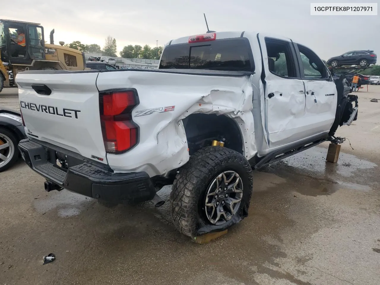 2023 Chevrolet Colorado Zr2 VIN: 1GCPTFEK8P1207971 Lot: 53113144