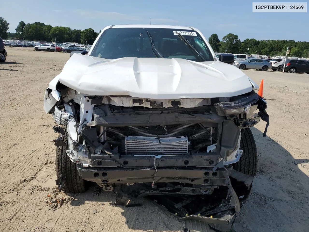 2023 Chevrolet Colorado VIN: 1GCPTBEK9P1124669 Lot: 70425254